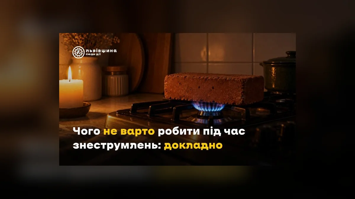 У Львові та області нагадали правила безпеки під час знеструмлень