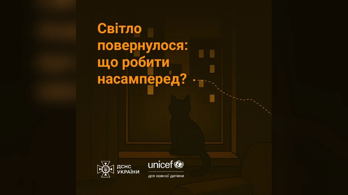 У Львові рятувальники нагадали правила безпеки після повернення світла