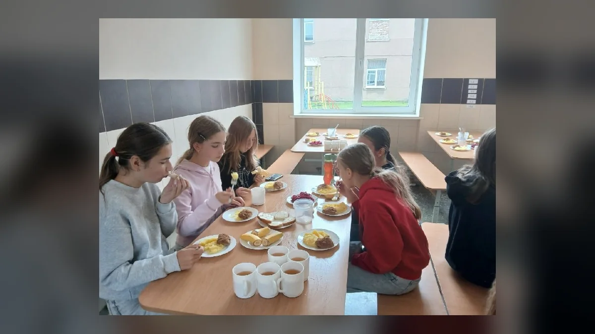 У Розвадівському закладі освіти організували гаряче харчування для 343 учнів